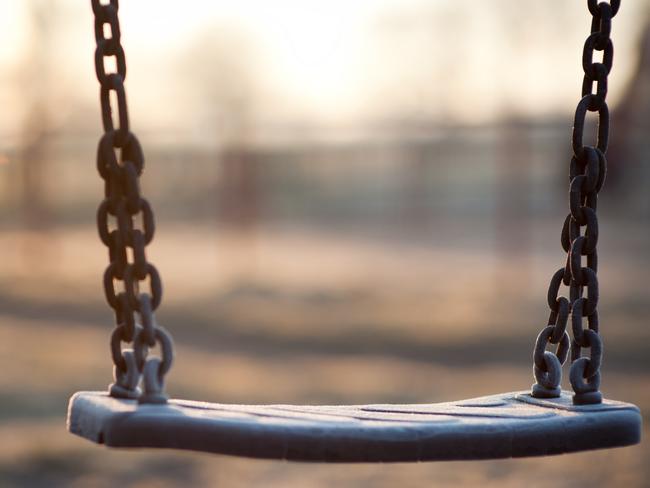 generic empty swing playground