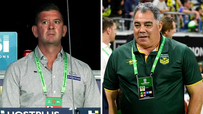 Jason Demetriou and Mal Meninga.