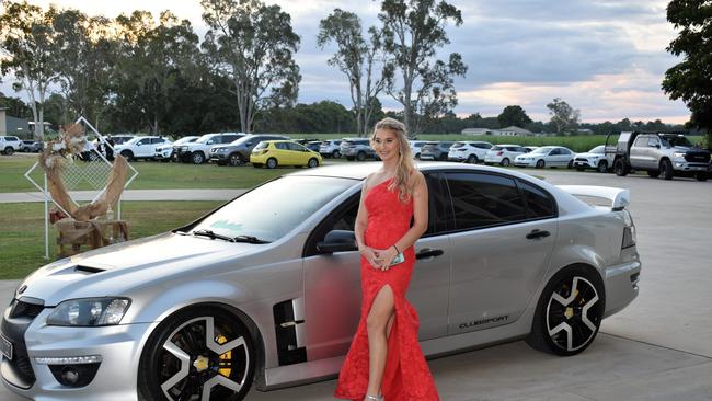 Hayley Mombelli. Photographs from the Gilroy Santa Maria College Formal 2022 in Ingham on Friday night. Picture: Cameron Bates