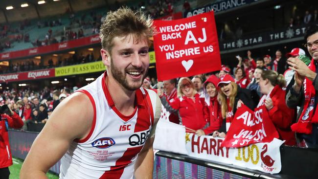 Alex Johnson isn’t giving up on his AFL career. Picture: Phil Hillyard