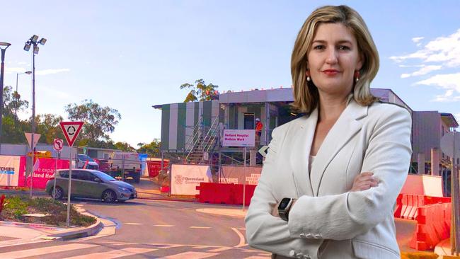 State Health Minister Shannon Fentiman says $200 million will help to solve the problem of people living in hospitals while appropriate accommodation is found. Image: Courier-Mail