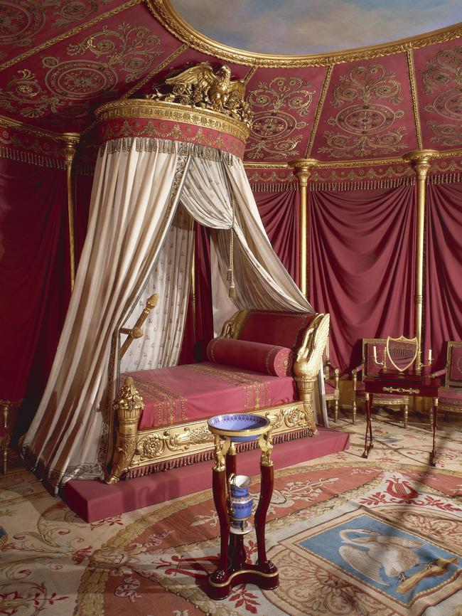 Josephine bedchamber at Malmaison. Picture: Getty Images