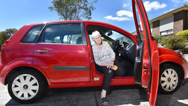 Sue Meadows’s Ford Fiesta blew up within hours of her buying it and she is still fighting for something to be done. Picture: Nicki Connolly