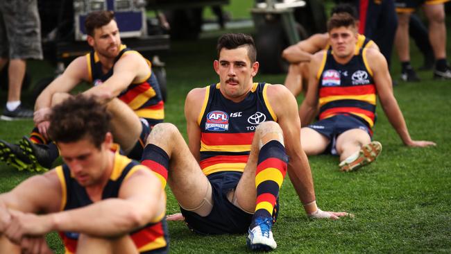 Taylor Walker following the 2017 AFL Grand Final. Picture: Phil Hillyard