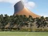 Smoke stack going up next to Bulleen schools