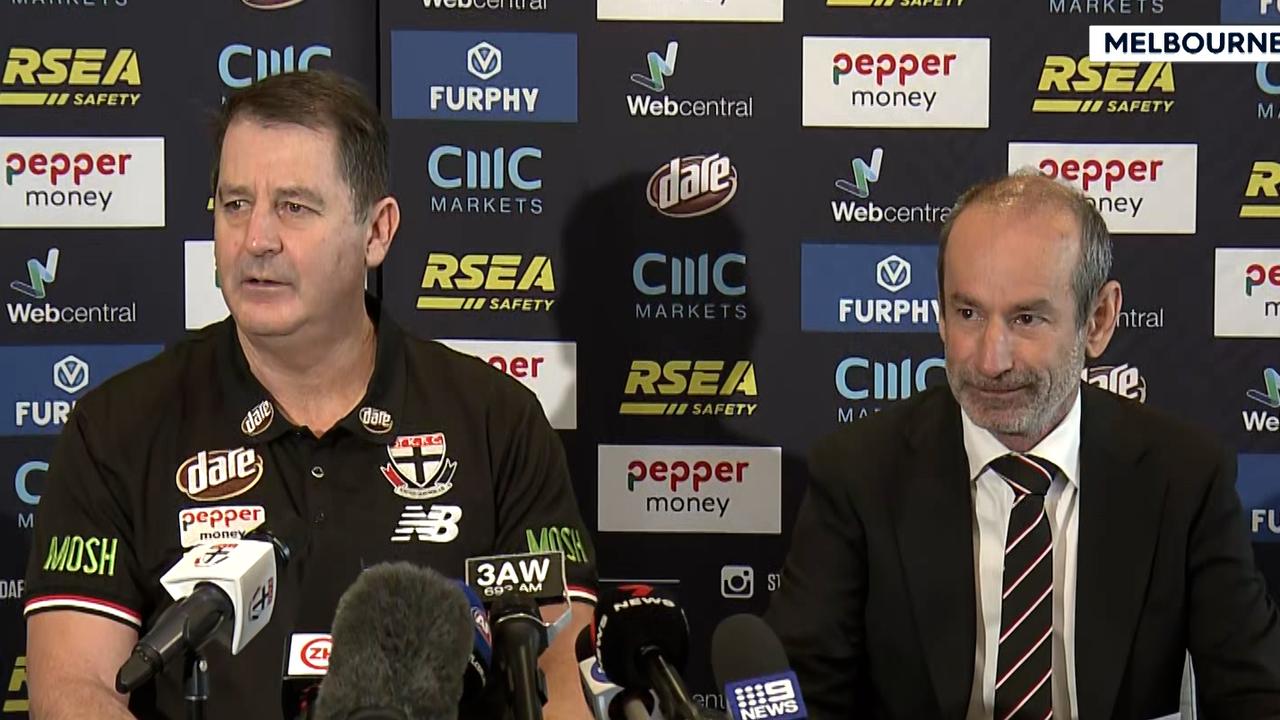 Ross Lyon has returned as the new coach of St Kilda.