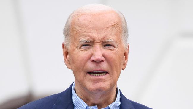 Those who know Joe Biden well say he is too stubborn to step aside for a successor unless he feels he has absolutely no alternative. Picture: AFP