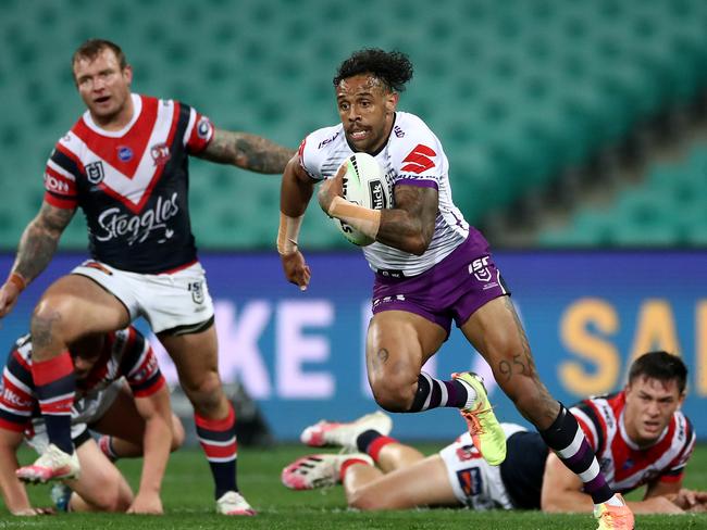 Josh Addo-Carr has scored 10 tries during the 2020 NRL premiership.