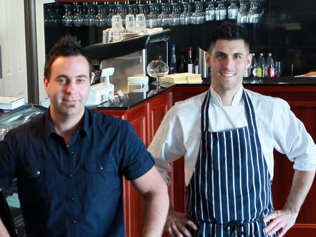 Sunday Taste, restaurant review, Cugini, Bellerive, from left, Marco Giusti and Alfonso Giusti in their new Eastern Shore restaurant