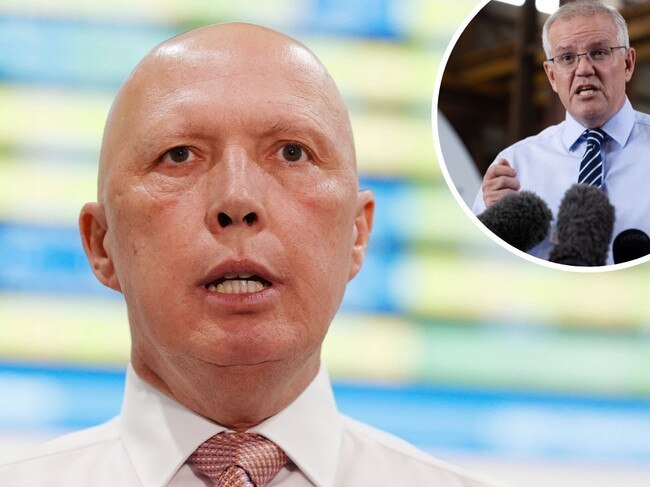 Peter Dutton wants Australia to prepare for war to maintain peace. Photo: News Corp Australia