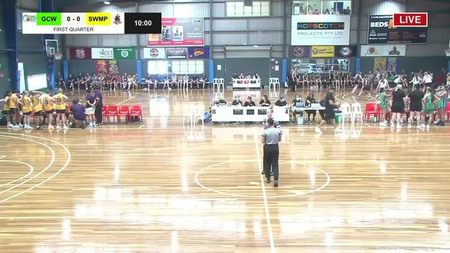 REPLAY: Qld Girls U16's Basketball Championships - Gold Coast Waves vs South West Metro Pirates Purple (Girls Div 1 Bronze Medal Match)