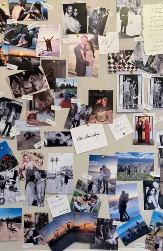 Markle shared never-before-seen photos of the Sussex family. Picture: Instagram