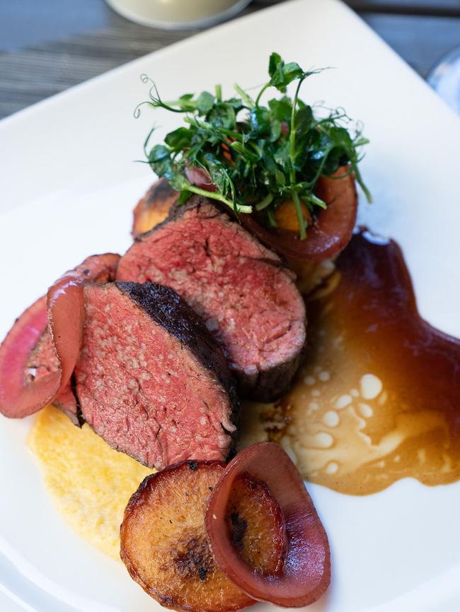 Prime beef tenderloin, Aspen. Picture: Supplied. T+L