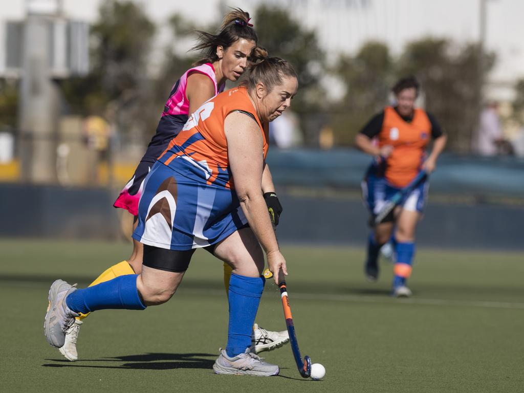 Leah Schulz of Maryborough 1 against Toowoomba 2.