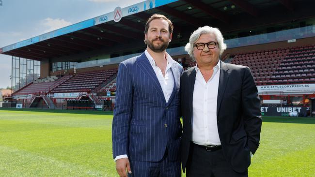Mikhail Kaminski and Maciek Kaminski have saved struggling A-League club Western United with a $100 million investment. Picture: AFP