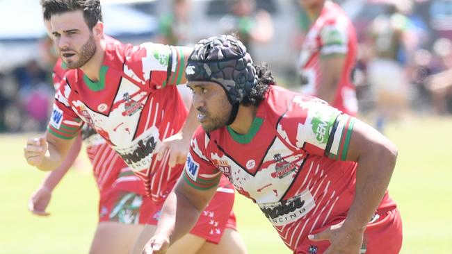 Masada Iosefa made a huge impact at the Emu Park Rugby League Club.