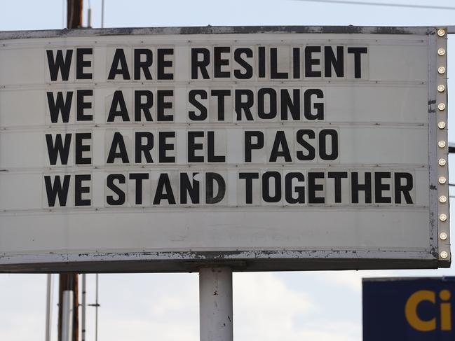 Just days before the shooting, El Paso was lauded by presidential candidate Beto O’Rouke as being one of the safest cities in the USA. Picture: AFP