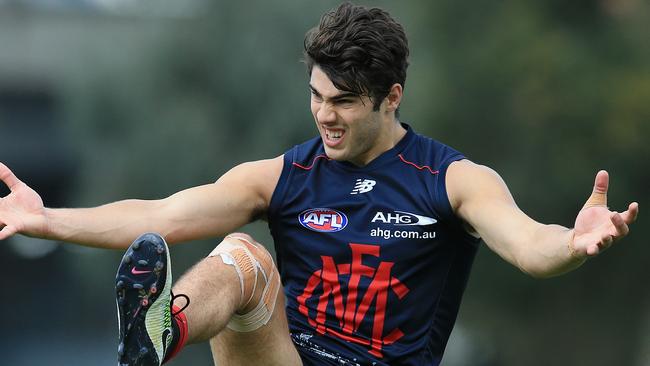 Melbourne football training Christian Petracca Gosch's paddock Picture:Wayne Ludbey