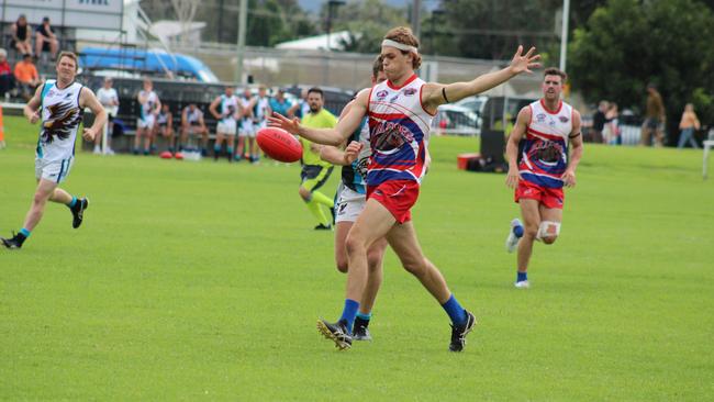 Jack Woeckel-Hynes is kicking goals for fun at the Wollongong Bulldogs. Picture: Emily Croft-Sharp|Crofty Photography