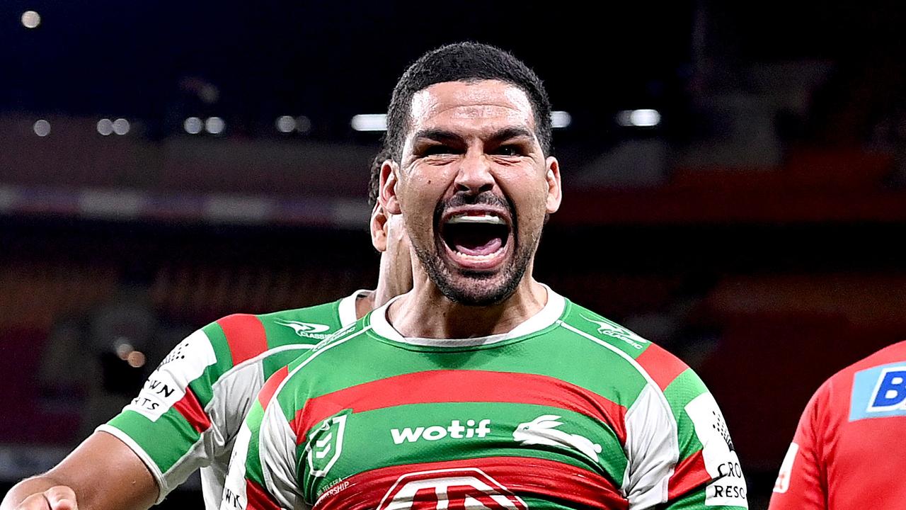 Walker is having one of the best seasons of his career for South Sydney. Picture: Bradley Kanaris/Getty Images