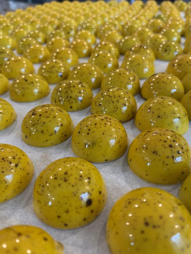 Passionfruit caramel bonbons. Picture: Supplied