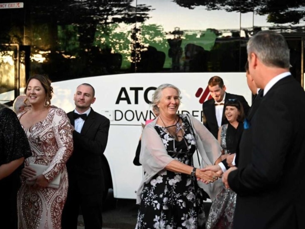 Staff were treated to a black-tie event. Picture: Hancock Prospecting