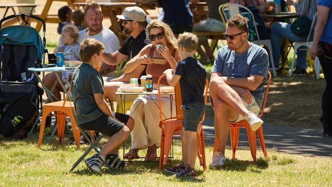 Inside Gluttony at the Adelaide Fringe this year. Picture: Matt Loxton