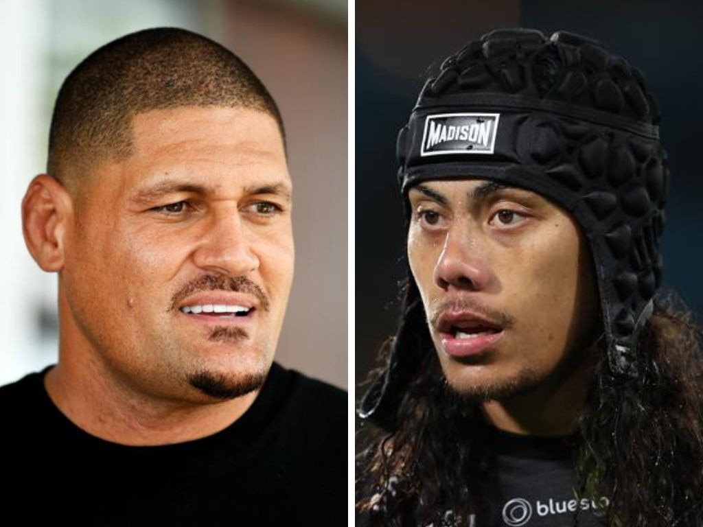 Willie Mason and Jarome Luai. Photos: News Corp and Getty Images