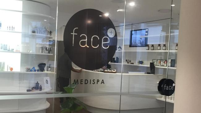 Sleek facade of the new Face Plus Medispa at Bondi Beach