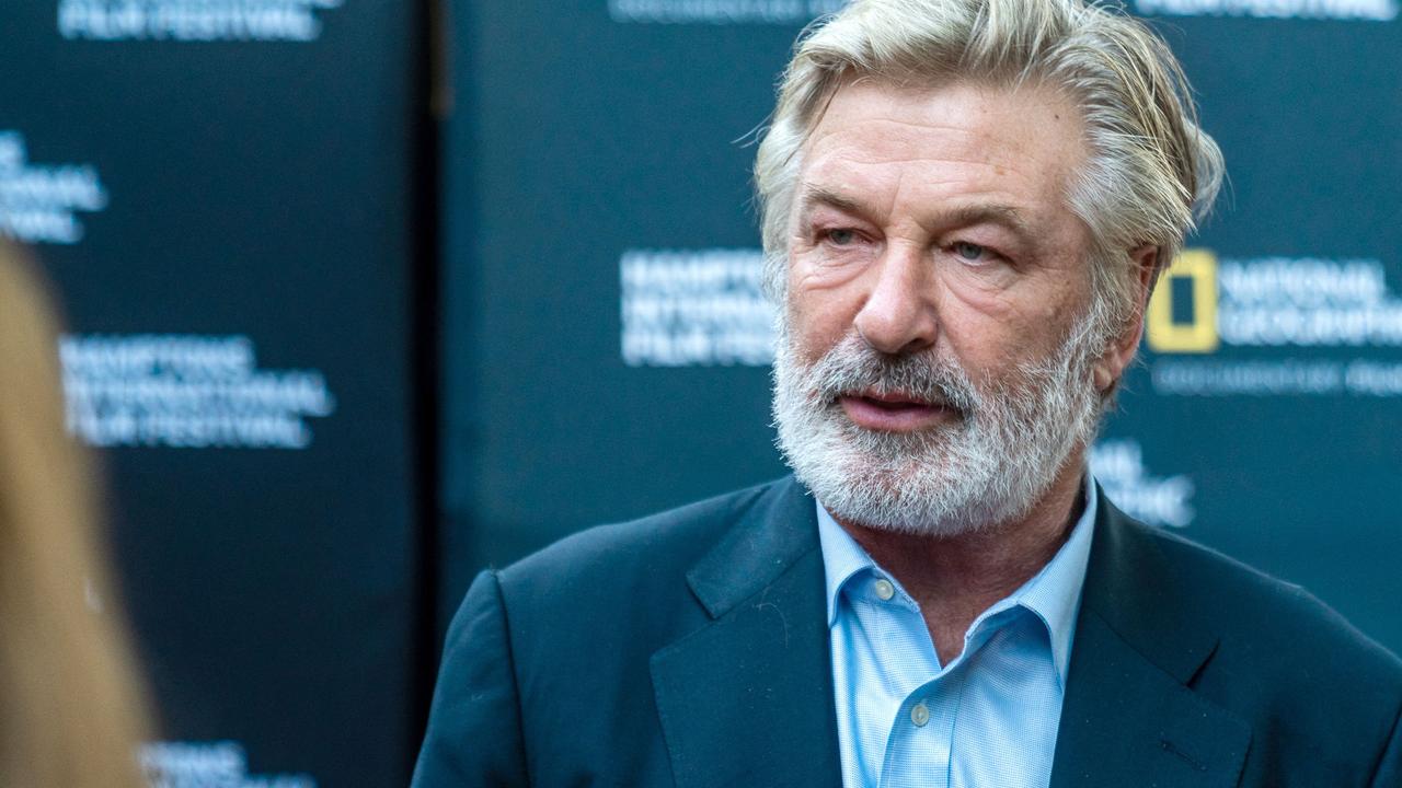 Alec Baldwin is being sued by the family of Halyna Hutchins. Picture: AFP