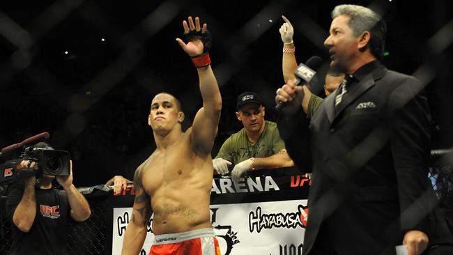 Te Huna retires after six years in the UFC.