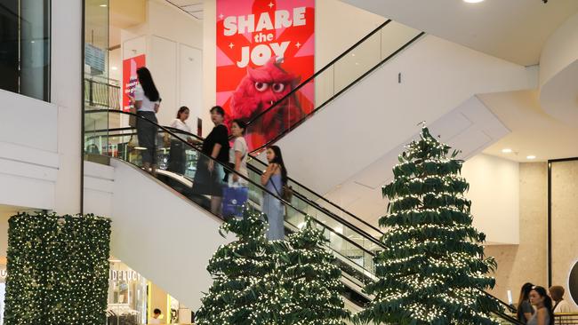 Christmas decorations haven’t even been removed from shopping centres yet. Picture: NewsWire / Gaye Gerard