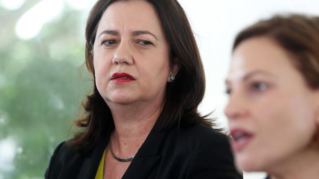 Premier Annastacia Palaszczuk and Deputy Premier Jackie Trad.