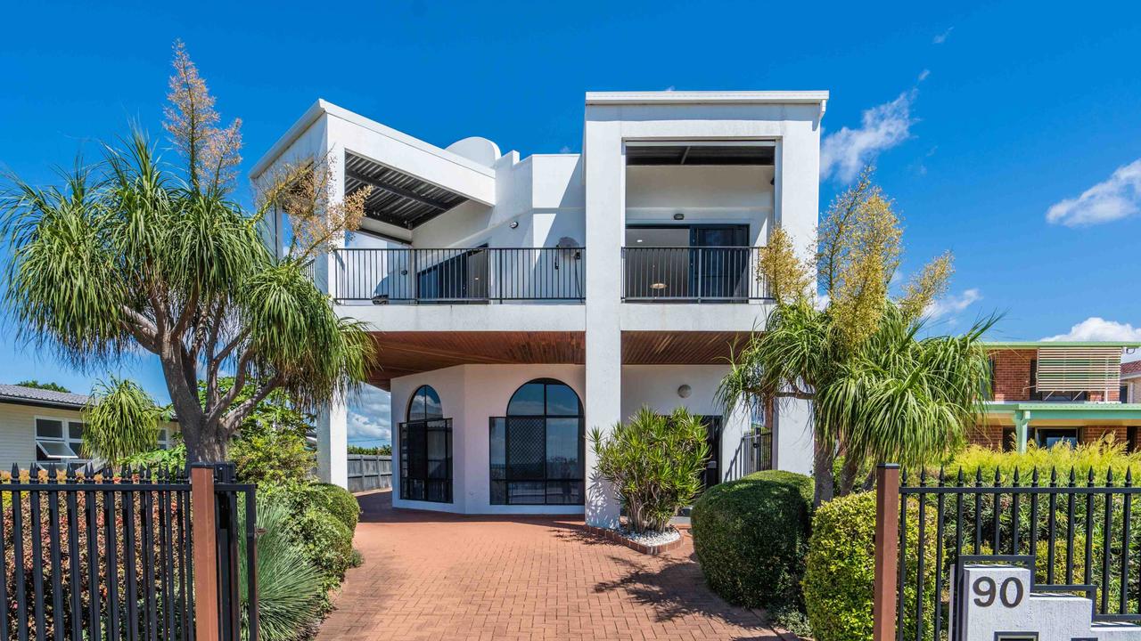 This three-bedroom house at 90 Esplanade, Point Vernon, is going to auction.