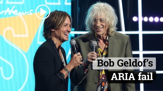 ARIA Awards: Bob Geldof insults Keith Urban in spectacular fail