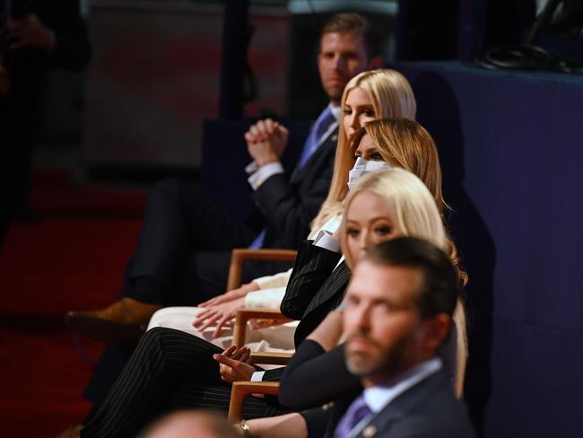 The Trump family. Picture: AFP