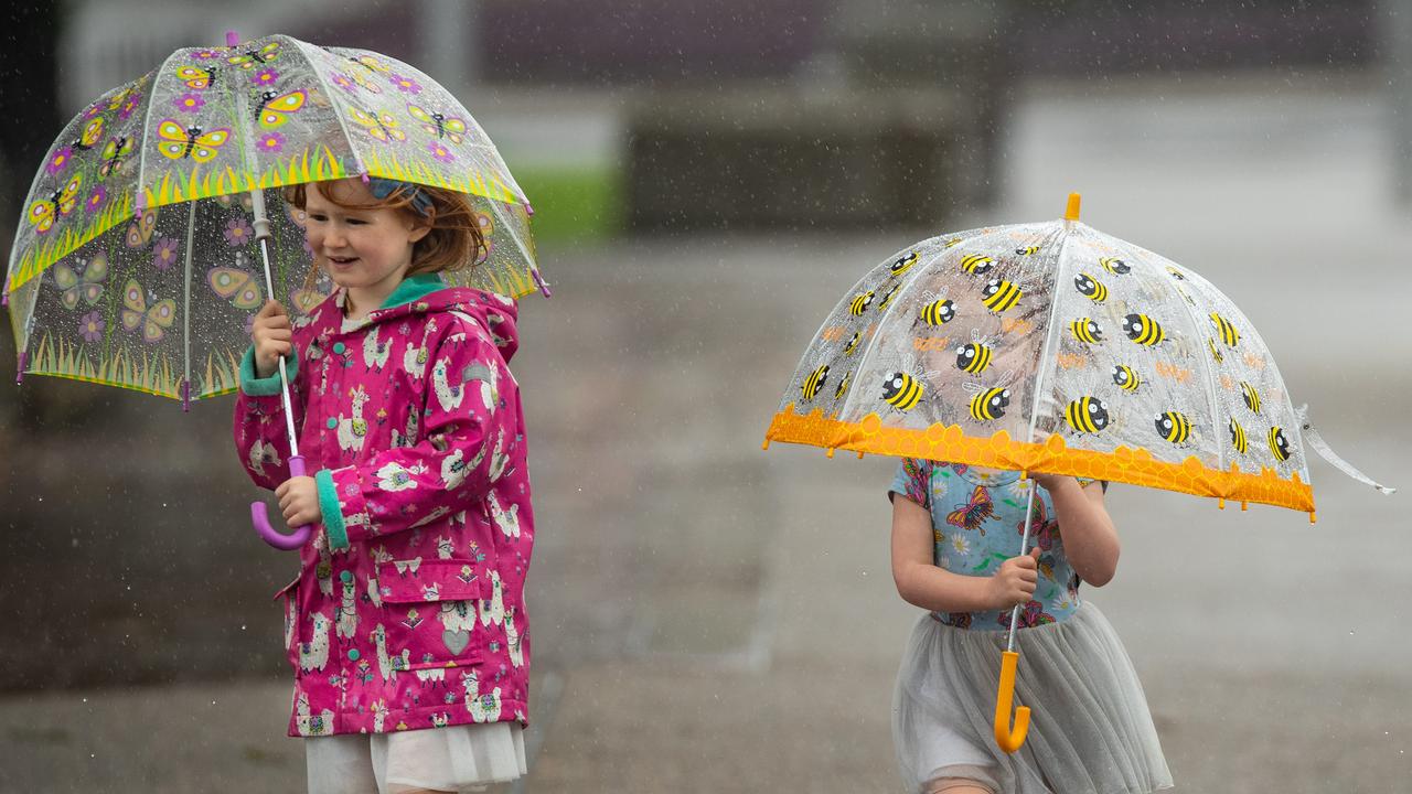 More wet weather is forecast for the school holidays.