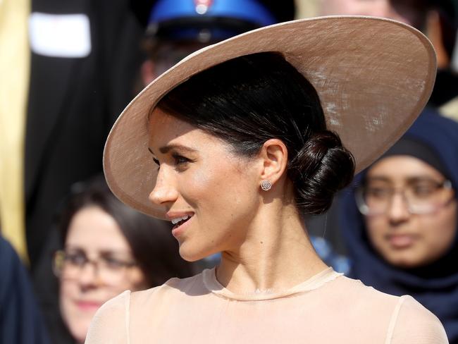 The new Duchess of Sussex attended an event at Buckingham Palace to mark Prince Charles’ 70th birthday. Picture: Chris Jackson/Getty Images