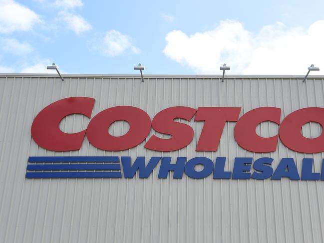 Costco is opening next week at Moorabbin Airport.  The industrial sized retailer had a trial run while staff stacked the shelves with many huge bulk-buy items. Picture: Chris Eastman