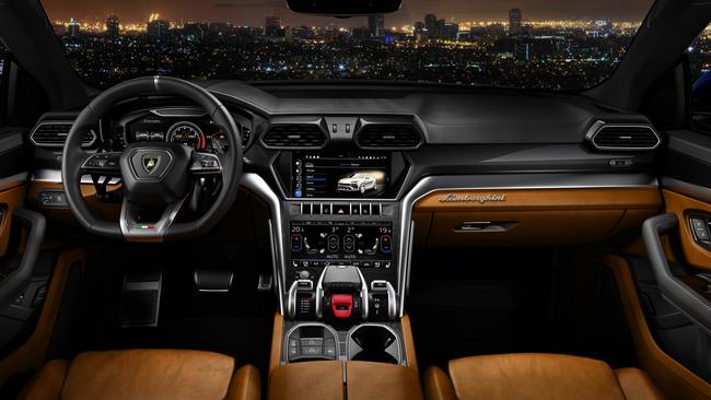 The Urus can be configured as a four-seater or five-seater. Pic: Supplied.