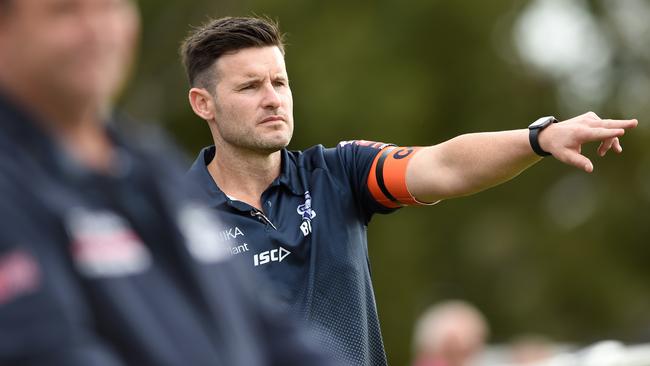 Bundoora coach Michael Ryan. Picture: Steve Tanner