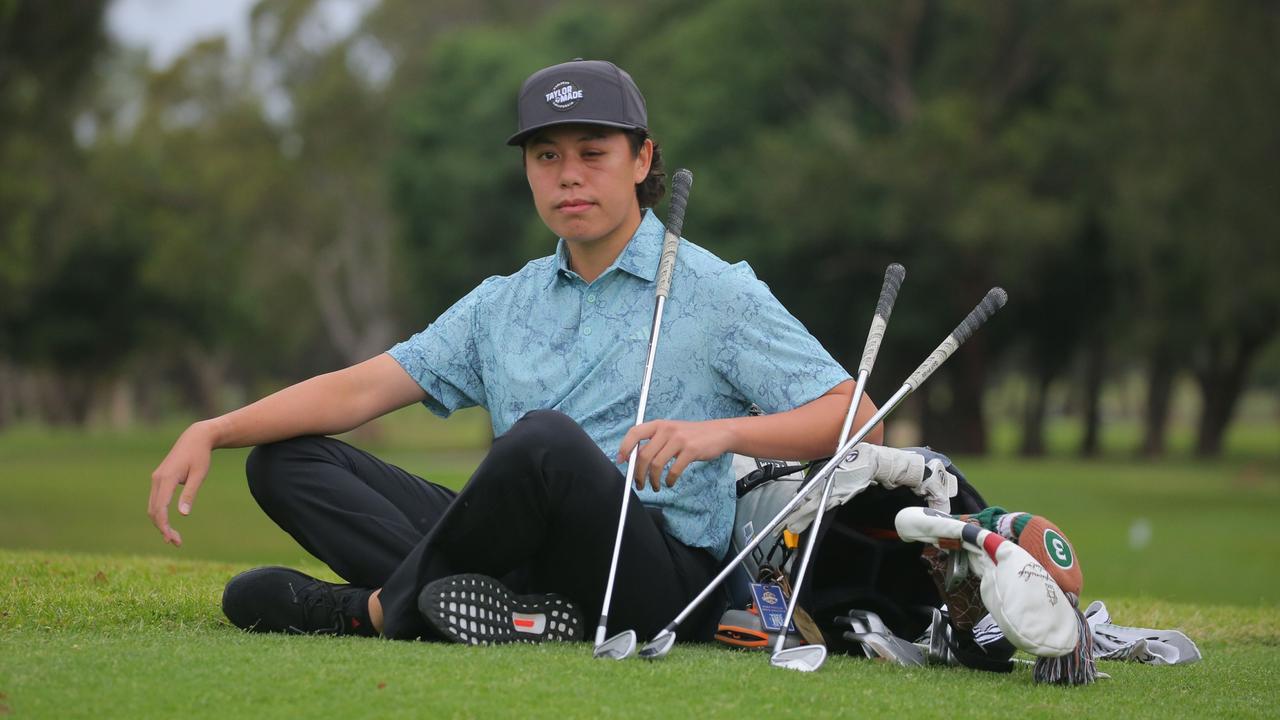 Young Australian golfer Jeff Guan has been assured there’s a path back to the professional ranks for him despite losing sight in one eye after being hit by a golf ball in the eye at a Pro Am event in September. Photo: David Tease/Golf NSW.