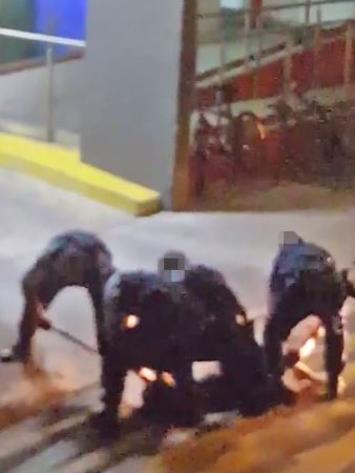 The actions of the police are now being investigated.