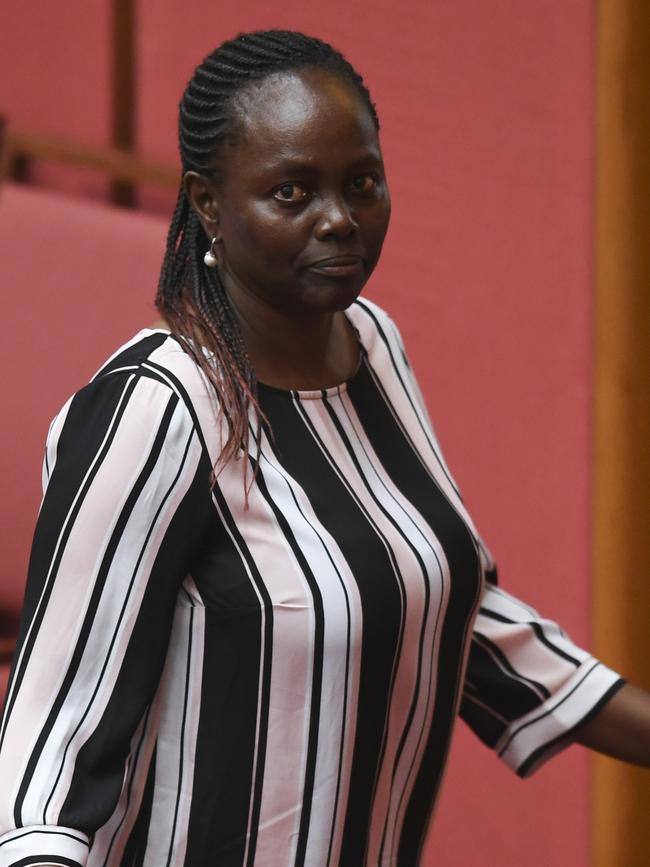 Liberal Senator Lucy Gichuhi. Picture: AAP