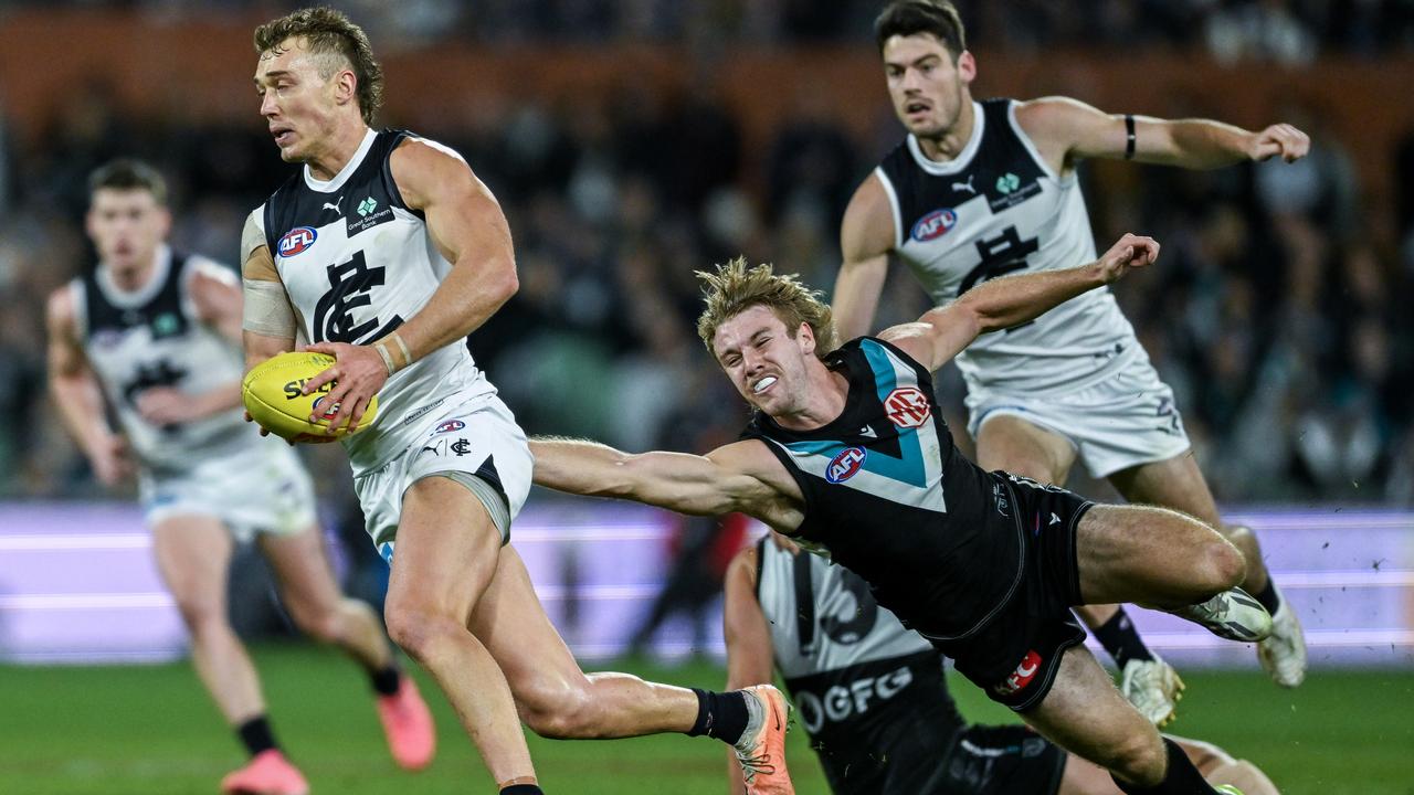 Carlton were too good for Port. (Photo by Mark Brake/Getty Images)