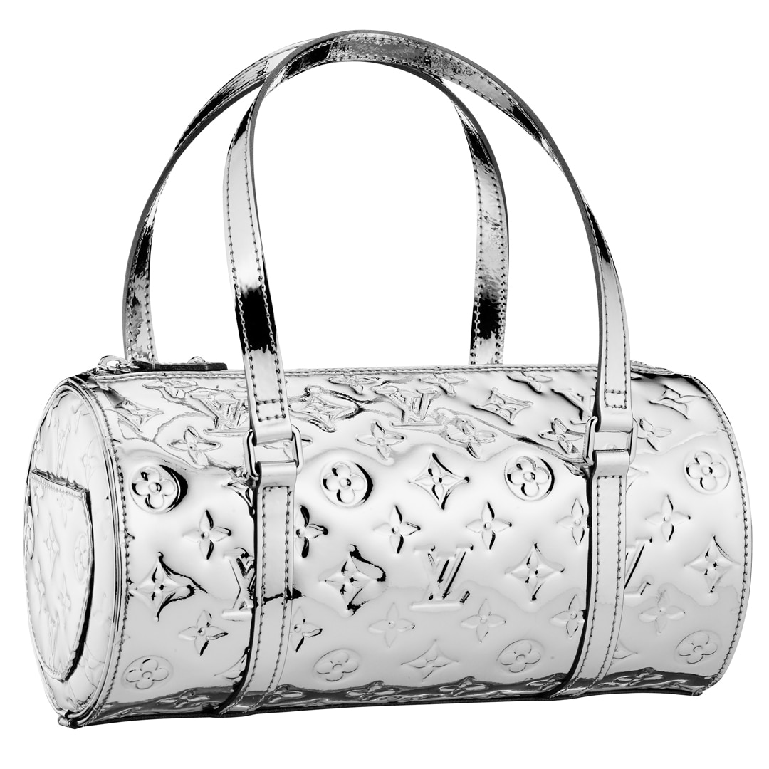 Louis Vuitton: Silver Mirror Miroir papillon, Luxury, Bags