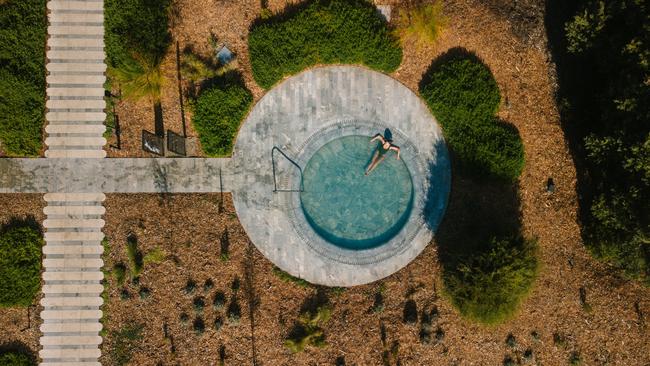 Alba Hot Springs, Mornington Peninsula, Victoria. Photo: Jesse Hisco