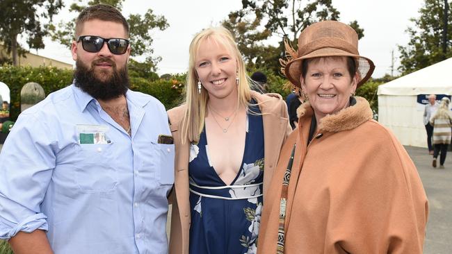 Swan Hill Cup 2024. Blake Heighway, Jess Phillips, Kim Scorgall.