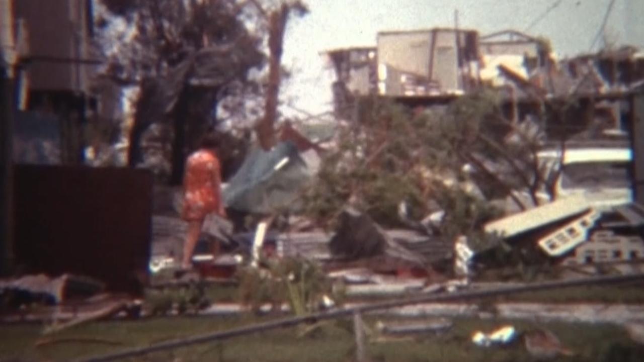 Unseen footage of Cyclone Tracy