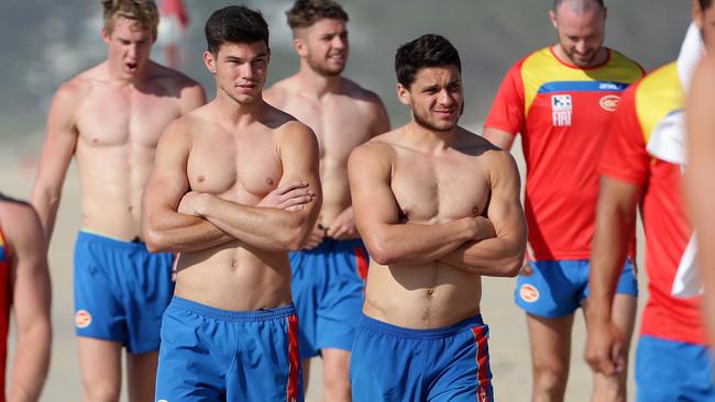 Jaeger O'Meara and Dion Prestia are hot property. Picture: Adam Head